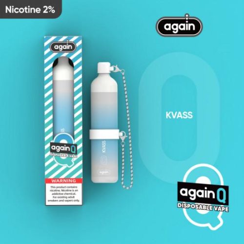 AGAIN Q DISPOSABLE DEVICE 20mg (1500 DL PUFFS) - Vape Here Store