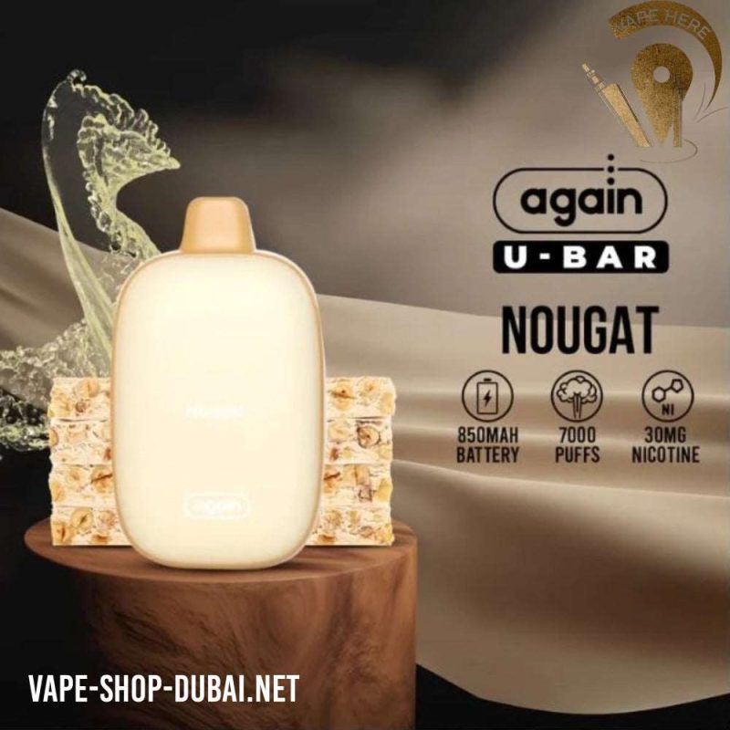 AGAIN U-BAR DISPOSABLE VAPE (7000 PUFFS) - Vape Here Store