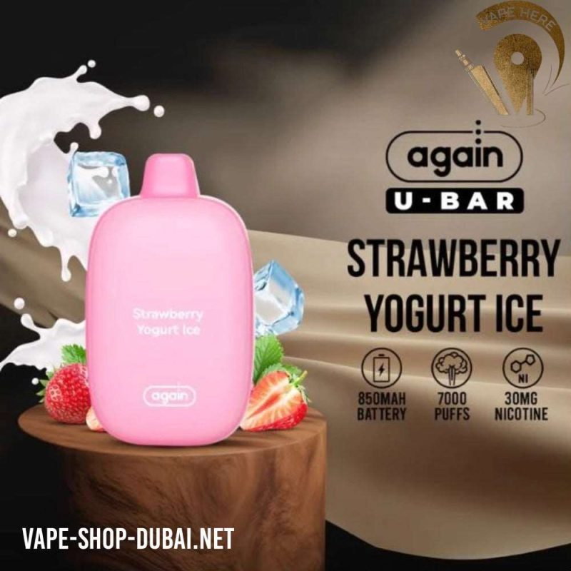 AGAIN U-BAR DISPOSABLE VAPE (7000 PUFFS) - Vape Here Store